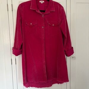 Women’s Corduroy Long Shirt/Jacket